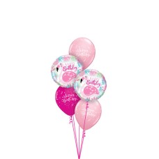 Flamingo Birthday Balloon Gift